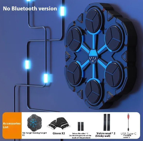 Cible de Boxe Interactive Bluetooth - FitZone