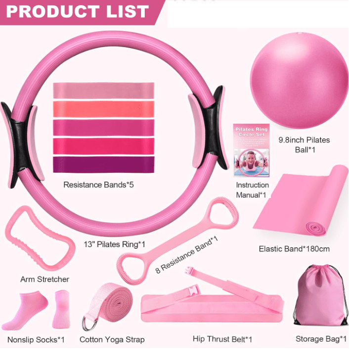 Kit Yoga & Pilates 13 Pièces - FitZone